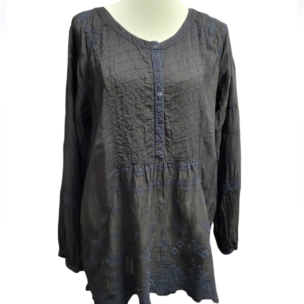 Johnny Was Tunic, L - Picture 3 of 11